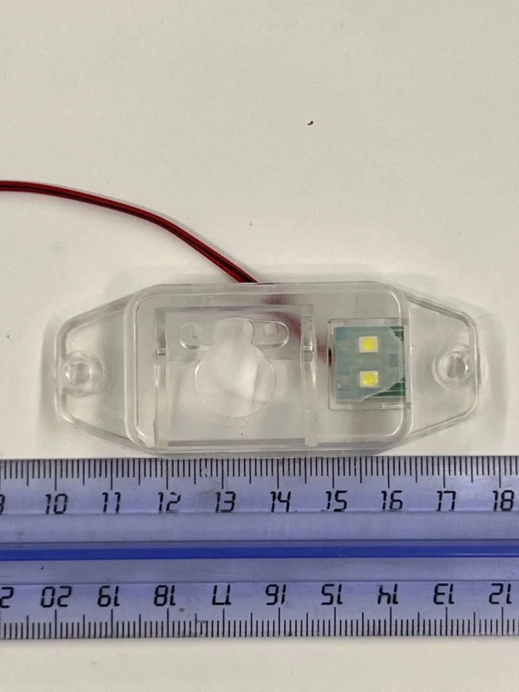 Адаптер под заднюю камеру в подсветку номера Toyota Prado 120 (запаска на двери)