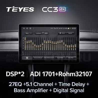 Штатная магнитола Teyes CC3 2K 4/32 Toyota Harrier XU60 (2013-2020) F1 (13")