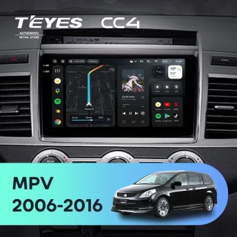 Штатная магнитола Teyes CC4 8/128 Mazda MPV LY (2006-2016)