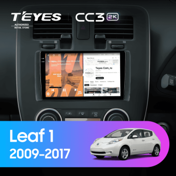 Штатная магнитола Teyes CC3 2K 6/128 Nissan Leaf 1 (2009-2017)