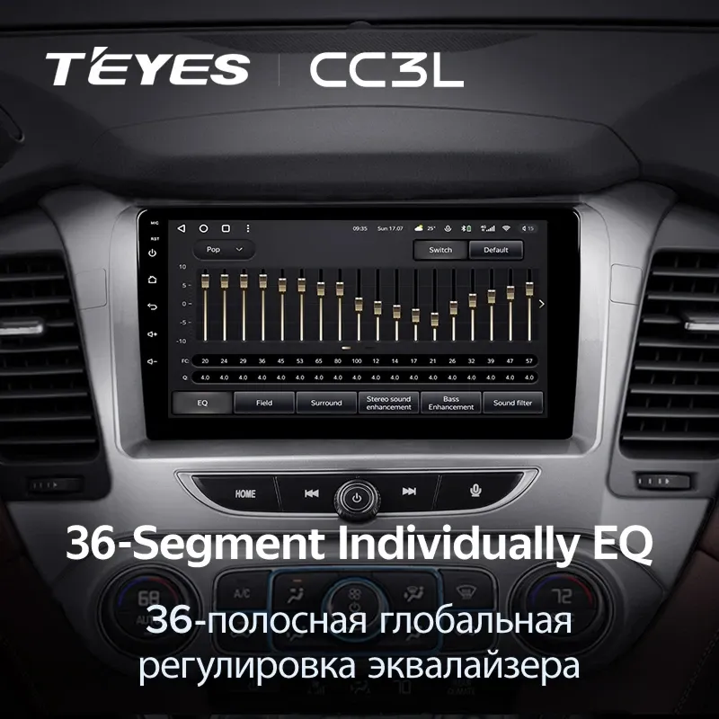 Штатная магнитола Teyes CC3L 4/64 Chevrolet Suburban GMT K2YC (2014-2020)