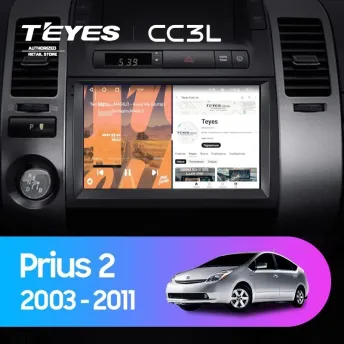Штатная магнитола Teyes CC3L 4/64 Toyota Prius XW20 (2003-2011) F1