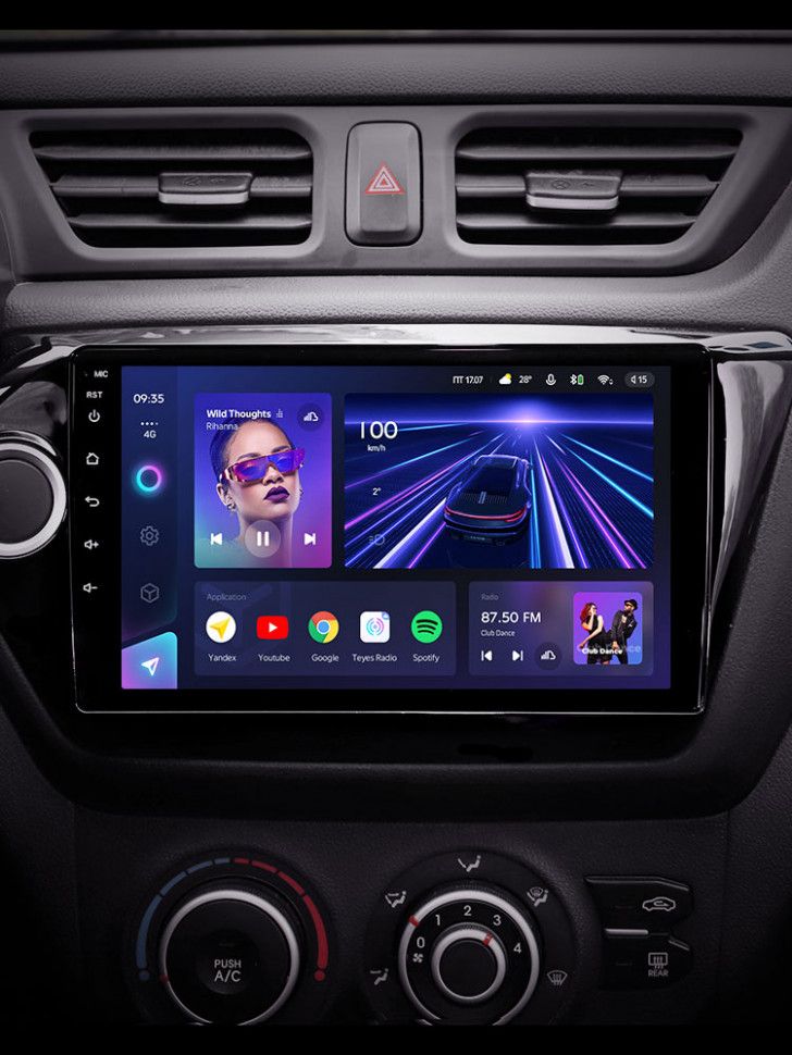 Штатная магнитола Teyes CC3 4/32 Kia Rio 3 (2011-2017)