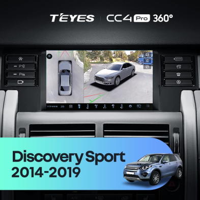 Штатная магнитола Teyes CC4 Pro 360 12/256 Land Rover Discovery Sport (2014-2019)