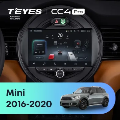 Штатная магнитола Teyes CC4 Pro 12/256 Mini Countryman (F60) (2016-2020)