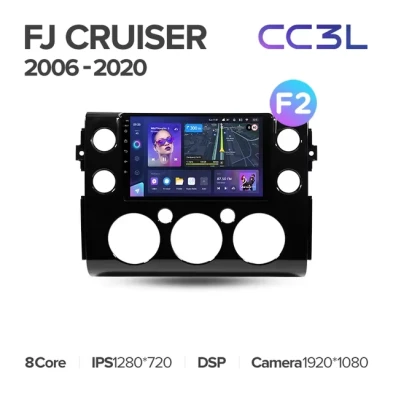 Штатная магнитола Teyes CC3L 4/32 Toyota FJ Cruiser J15 (2006-2020) F2