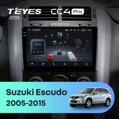 Штатная магнитола Teyes CC4 Pro 8/128 Suzuki Escudo (2005 2015)