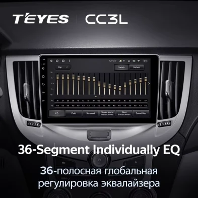 Штатная магнитола Teyes CC3L 4/64 Chery M11 A3 (2008-2015)