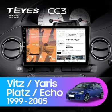 Штатная магнитола Teyes CC3 4/32 Toyota Platz (1999-2005) F2