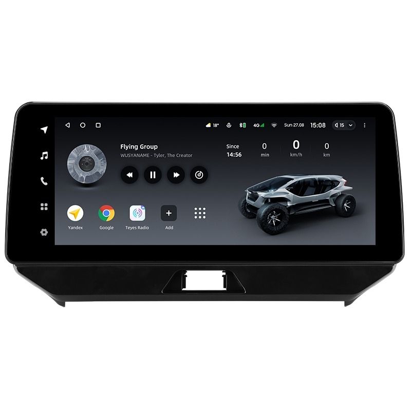 Переходная рамка Toyota Harrier 4 XU80 (2020-2022) (12,3")