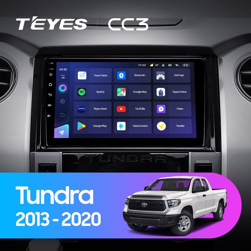 Штатная магнитола Teyes CC3 4/32 Toyota Tundra XK50 (2013-2020)