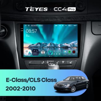 Штатная магнитола Teyes CC4 Pro 12/256 Mercedes-Benz E-Class S211 W211 CLS-Class C219 (2002-2010)