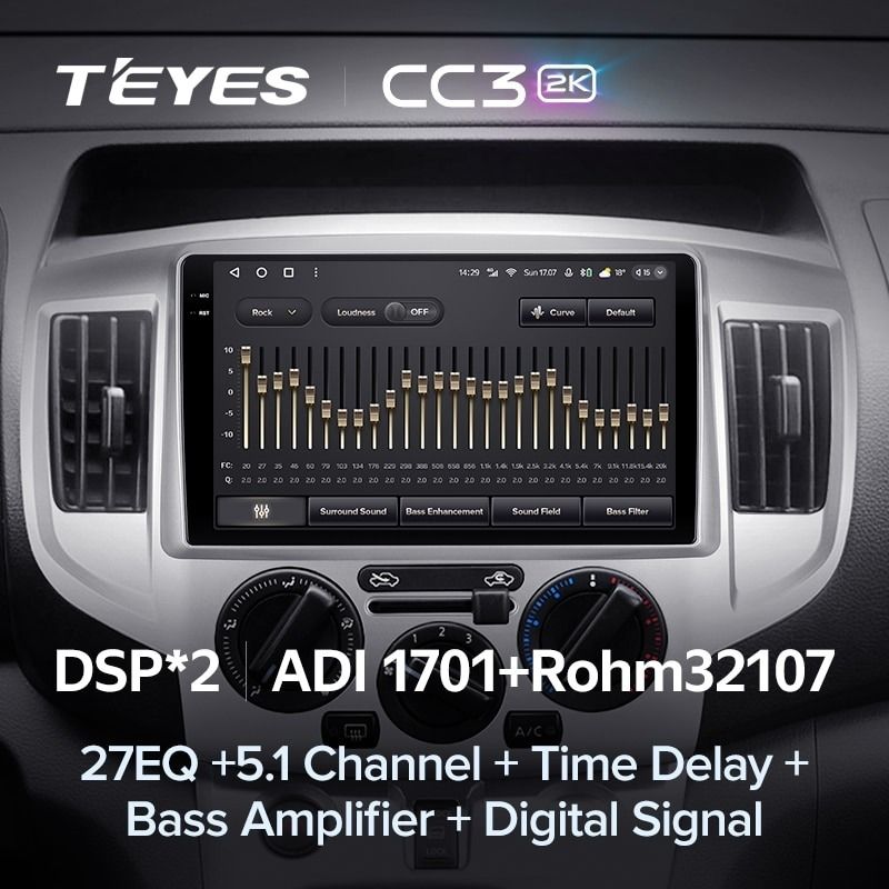 Штатная магнитола Teyes CC3 2K 4/64 Nissan NV200 M20 (2009-2023)