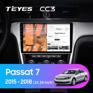 Штатная магнитола Teyes CC3 4/32 Volkswagen Passat 7 B7 NMS (2015-2018) F2