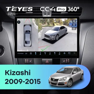 Штатная магнитола Teyes CC4 Pro 360 12/256 Suzuki Kizashi (2009-2015) (13")
