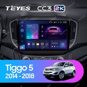 Штатная магнитола Teyes CC3 2K 4/64 Chery Tiggo 5 (2014-2018)