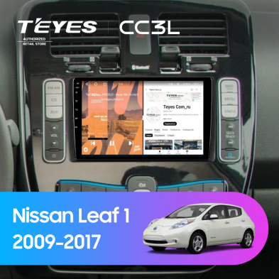 Штатная магнитола Teyes CC3L 4/32 Nissan Leaf 1 (2009-2017)