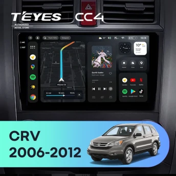 Штатная магнитола Teyes CC4 8/128 Honda CR-V 3 RE (2006-2012)