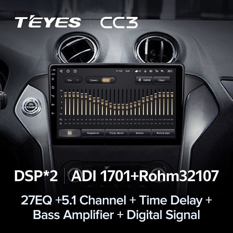 Штатная магнитола Teyes CC3 4/32 Ford Mondeo 4 (2011-2014)