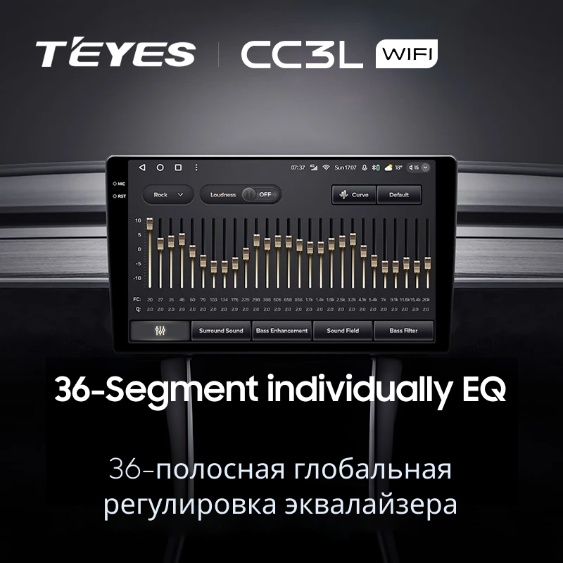 Штатная магнитола Teyes CC3L WiFi 2/32 Vortex Tingo (2010-2012)