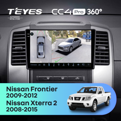 Штатная магнитола Teyes CC4 Pro 360 8/128 Nissan Xterra 2 N50 (2008-2015)