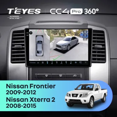 Штатная магнитола Teyes CC4 Pro 360 8/128 Nissan Frontier (2009-2012)