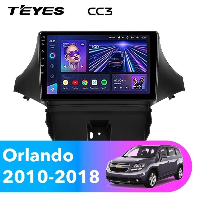 Штатная магнитола Teyes CC3 4/32 Chevrolet Orlando (2010-2018)