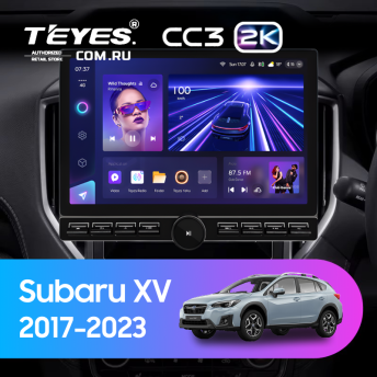 Штатная магнитола Teyes CC3 2K 6/128 Subaru XV (2017-2023) (13" с кнопками)