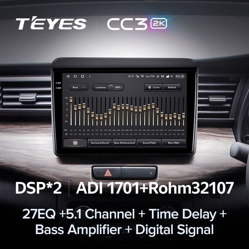 Штатная магнитола Teyes CC3 2K 4/32 Suzuki Ertiga (2018-2020)