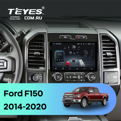 Штатная магнитола Teyes CC4 Pro 8/128 Ford F150 (2014-2020) Тип-A