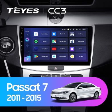 Штатная магнитола Teyes CC3 4/32 Volkswagen Passat B6 (2005-2010) \ B7 (2010-2015)