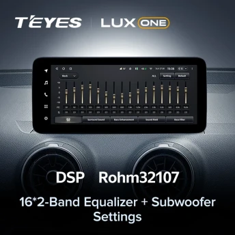 Штатная магнитола Teyes LUX ONE 4/64 Audi Q2 Q2L GA (2016-2024)