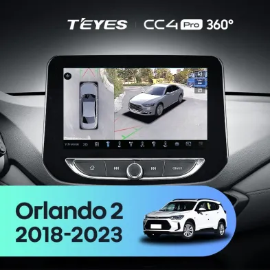 Штатная магнитола Teyes CC4 Pro 360 8/128 Chevrolet Orlando 2 (2018-2023)