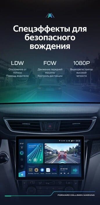 Штатная магнитола Teyes CC3 2K 6/128 Nissan X-Trail 3 T32 (2013-2022) F2 Тип-AВ (13")