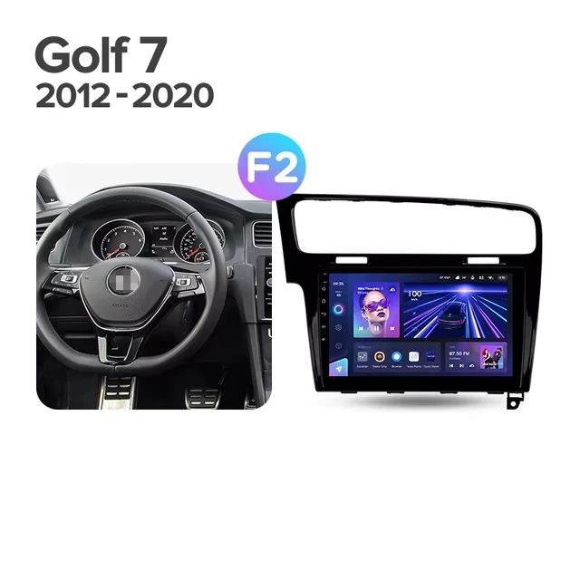 Штатная магнитола Teyes CC3L 4/32 Volkswagen Golf 7 MK7 (2012-2020) F2