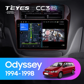 Штатная магнитола Teyes CC3 2K 360 6/128 Honda Odyssey 1 (1994-1998)
