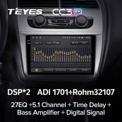 Штатная магнитола Teyes CC3 2K 4/64 Volkswagen Magotan (2007-2016)