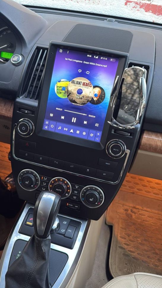 Штатная магнитола Tesla style Teyes TPRO 2 4/32 Land Rover Freelander 2 (2006-2012) Тип-A