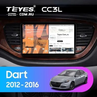 Штатная магнитола Teyes CC3L 4/32 Dodge Dart (2012-2016)