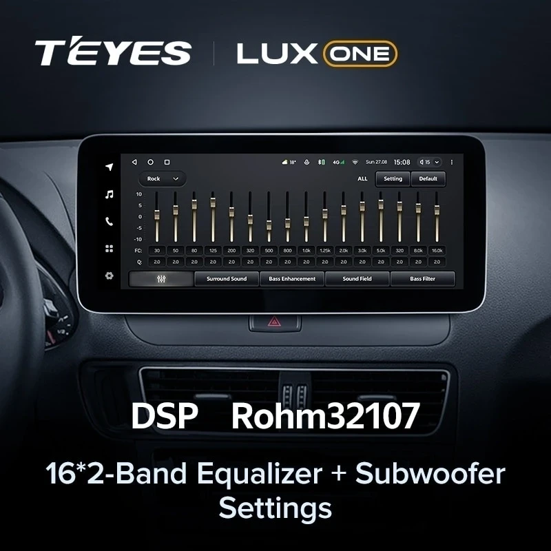 Штатная магнитола Teyes LUX ONE 6/128 Audi A4 B9 (2015-2023)