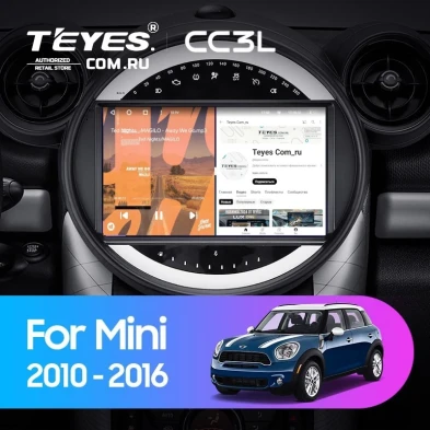 Штатная магнитола Teyes CC3L 4/32 Mini Cooper (2010-2016) F2