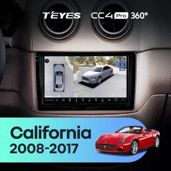 Штатная магнитола Teyes CC4 Pro 360 12/256 Ferrari California (2008-2017)