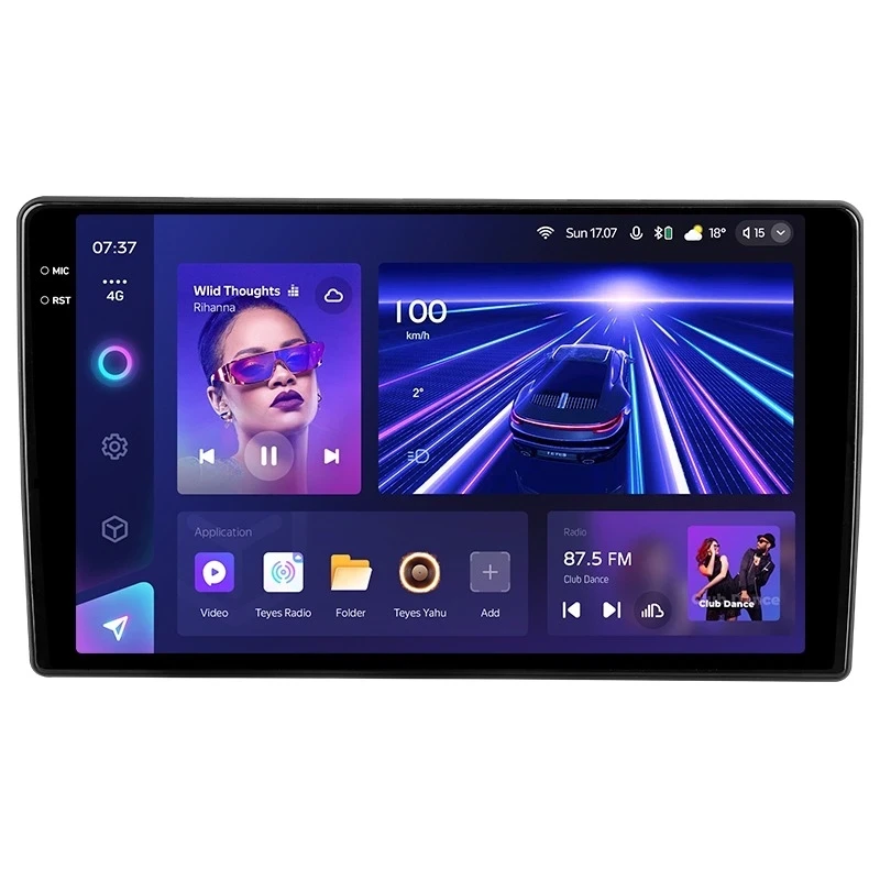 Переходная рамка Toyota Coaster (2013-2015) (10")