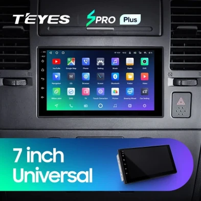 Магнитола Teyes SPRO Plus 4/64 Универсал 7"