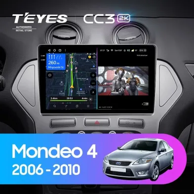 Штатная магнитола Teyes CC3 2K 4/32 Ford Mondeo 4 (2006-2010)