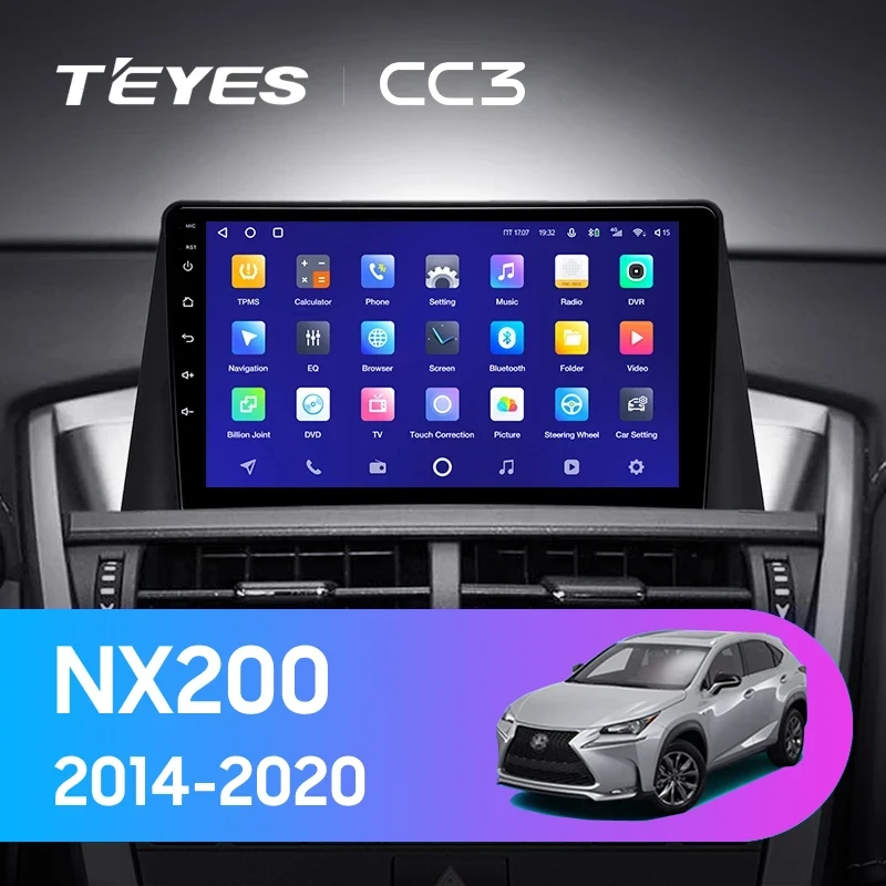 Штатная магнитола Teyes CC3 4/32 Lexus NX200 Z10 NX 200 (2014-2020) (0din)