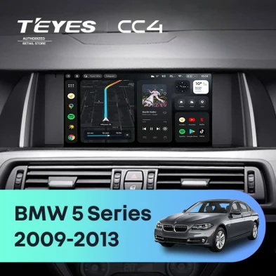 Штатная магнитола Teyes CC4 8/128 BMW 5 Series F10 F11 CIC (2009-2013)