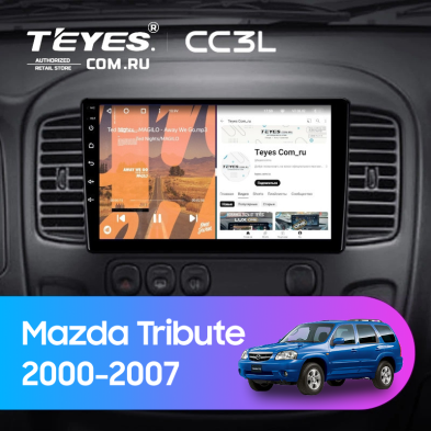 Штатная магнитола Teyes CC3L 4/32 Mazda Tribute (2000-2007)