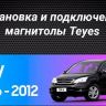 Штатная магнитола Tesla style Teyes TPRO 2 4/32 Honda CR-V 3 RE (2006-2012) Тип-A