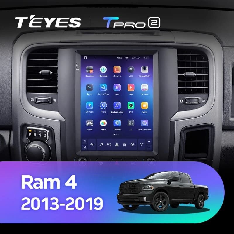 Штатная магнитола Tesla style Teyes TPRO 2 4/32 Dodge Ram 4 IV DJ DS (2013-2019) Тип-B